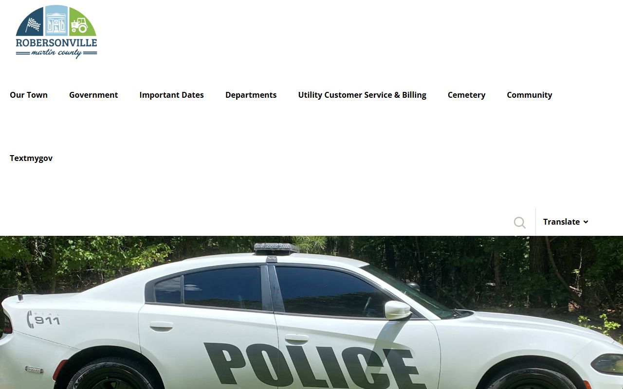Martin County warrant search Robersonville public safety channel